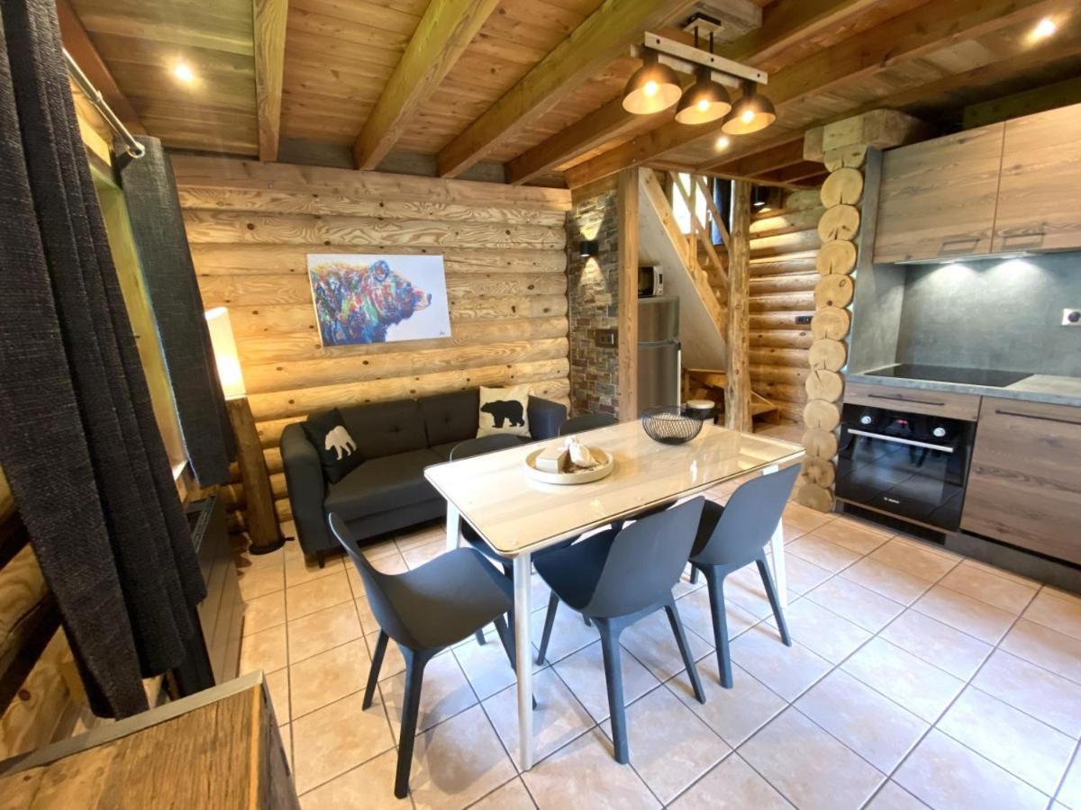 L'Ours Noir Chalet En Rondins Ла-Бресс Экстерьер фото
