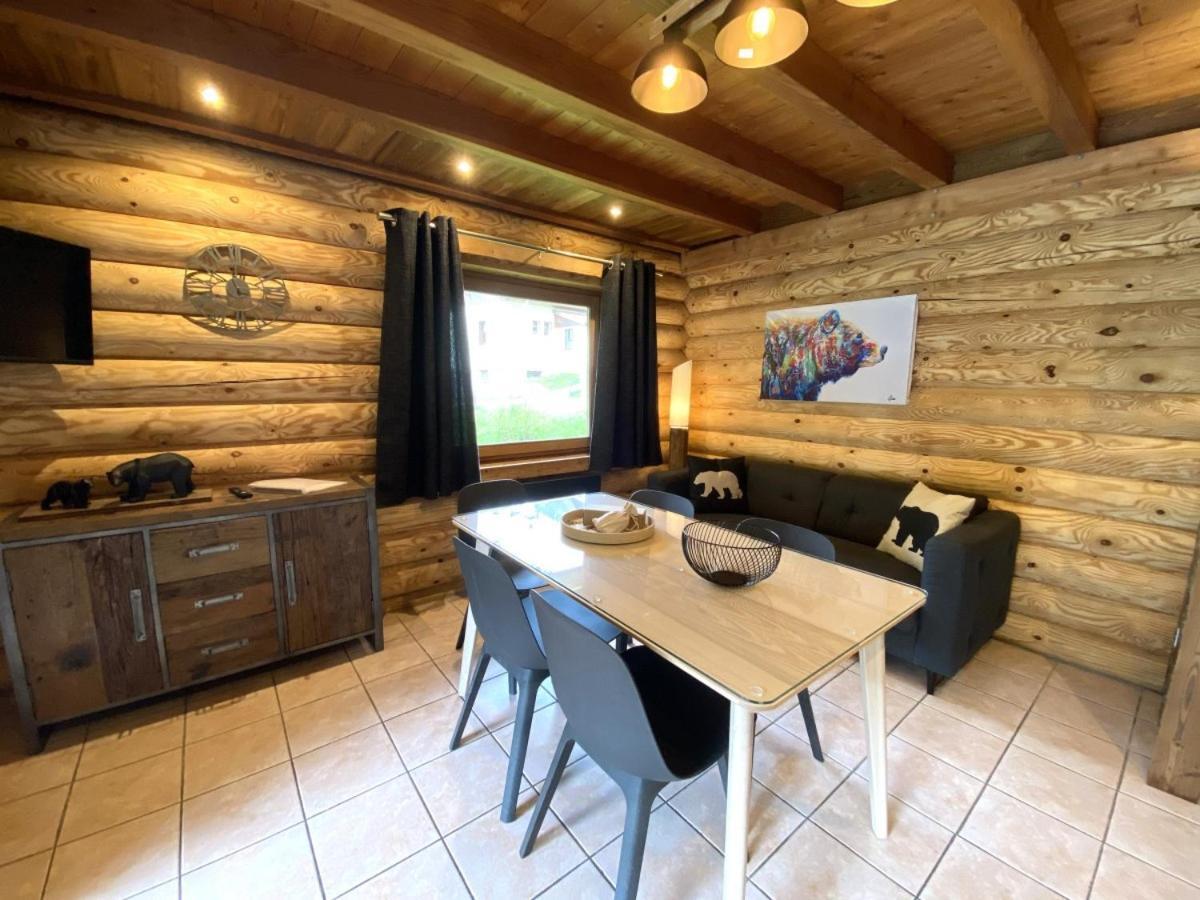 L'Ours Noir Chalet En Rondins Ла-Бресс Экстерьер фото